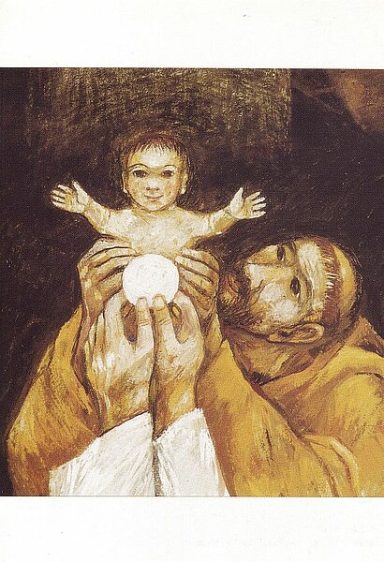 Franziskus feiert Weihnachten in Greccio