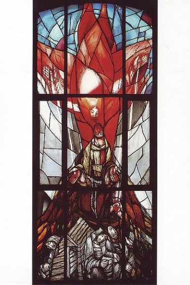 Franziskus empfängt die Wundmale Jesu